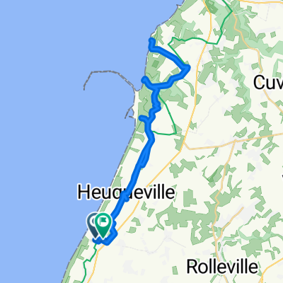Itinéraire confortable en Cauville-sur-Mer