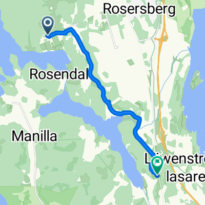 Moderate route in Upplands Väsby