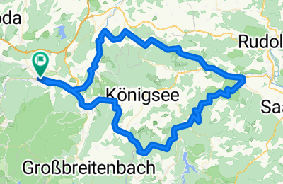 Route in der Bikemap App öffnen