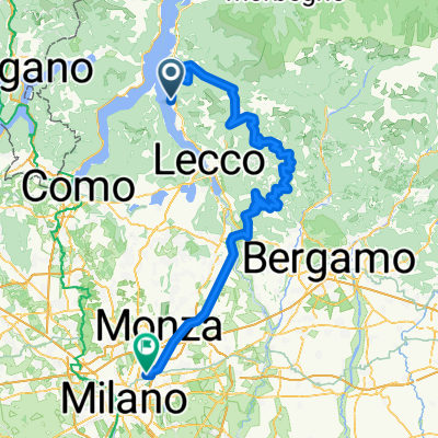 Dervio &gt; Passo Agueglio &gt; Culmine San Pietro &gt; Bedulita &gt; Valcava