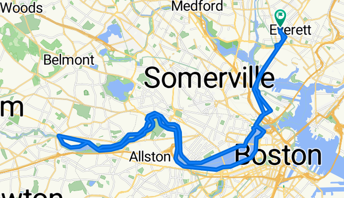 43 Bucknam St, Everett to 43 Bucknam St, Everett