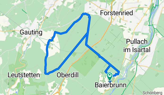 Leichte Runde durch den Forstenrieder Park