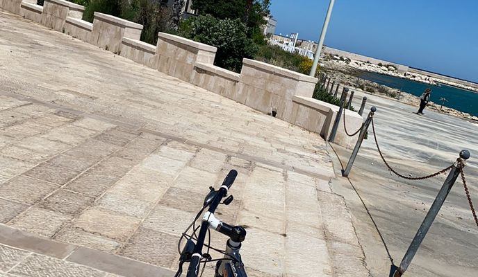 Foto 1 der Bikemap-Route "Percorso moderato in Monopoli"