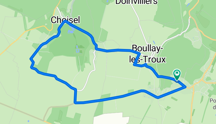 De Rue de Boullay les Troux 11, Les Molières à Rue de Boullay les Troux 11, Les Molières