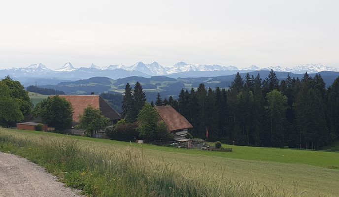 Zdjęcie 2 trasy Bikemap „Weststrasse 12, Oberdiessbach nach Bahnhofstrasse 20, Kiesen”