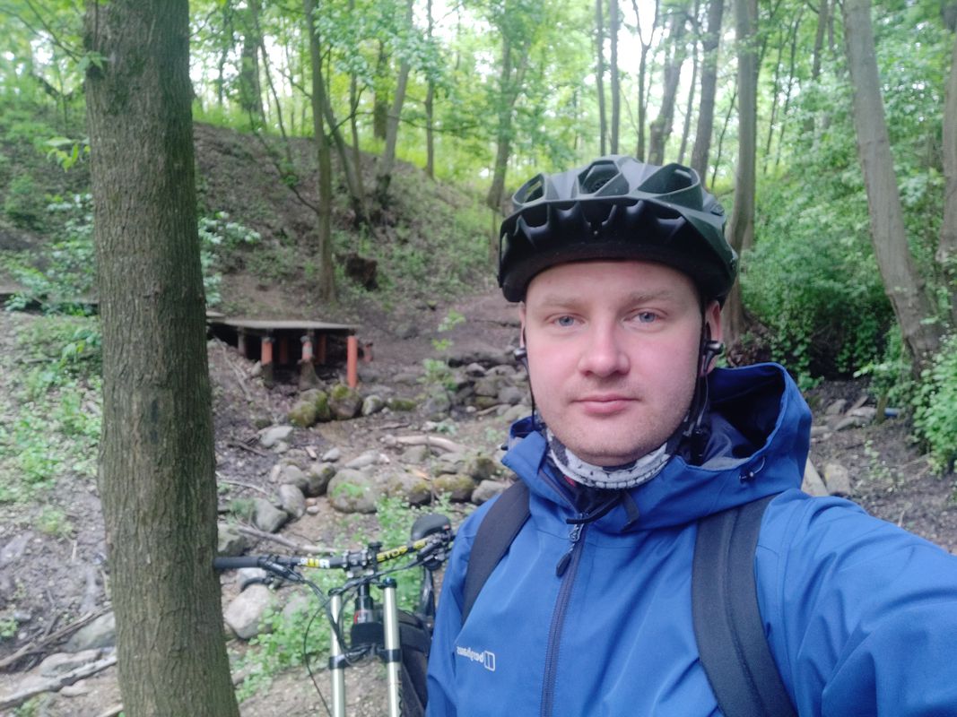 Route from Šeškinės kalvos, Vilnius