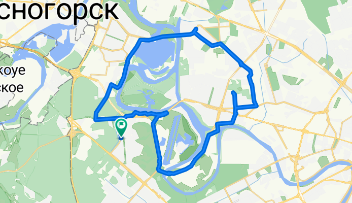 Легкий маршрут в Москва