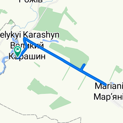 Умеренный маршрут в Великий Карашин