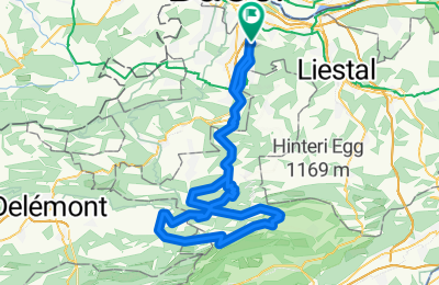 Route in der Bikemap App öffnen