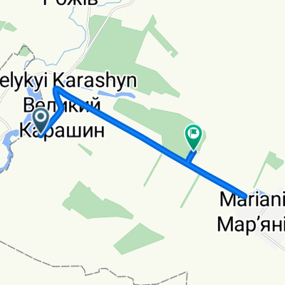 Умеренный маршрут в
