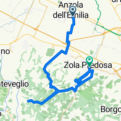 Percorso riposante in Anzola dell'Emilia