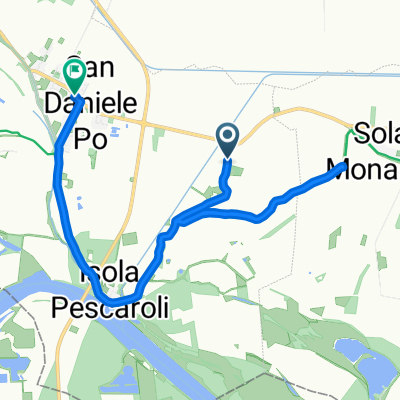 Percorso rilassato in San Daniele Po