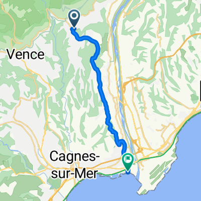 De la Gaude à la la Mer