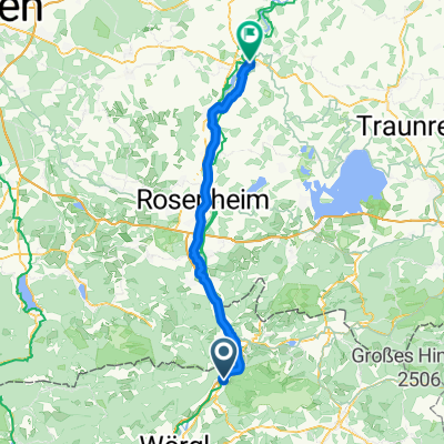 Kufstein nach Wasserburg