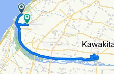 Route in der Bikemap App öffnen