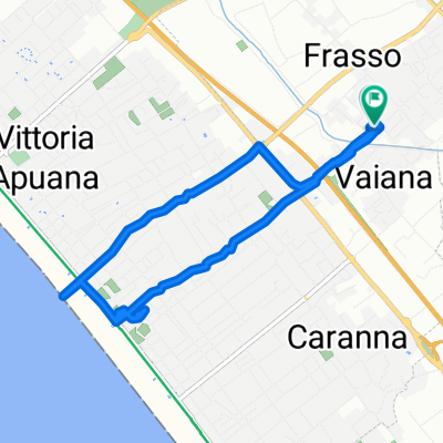 Giro a velocità lenta in Querceta
