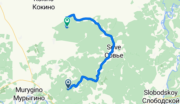 Роскошный маршрут в