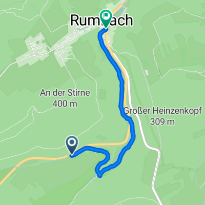 Relaxed route in Rumbach
