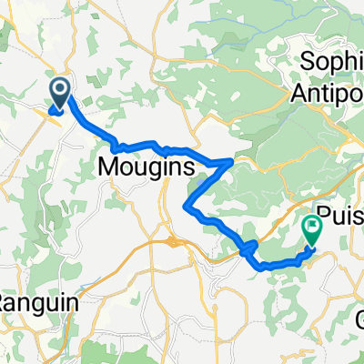 Easy ride in Sophia Antipolis