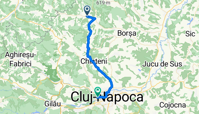 DJ109 142, Fodora to Strada Donath 64, Cluj-Napoca