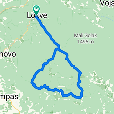Lokve - Čaven - Lokve