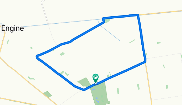 44 English Drove, Peterborough to 43 English Drove, Peterborough