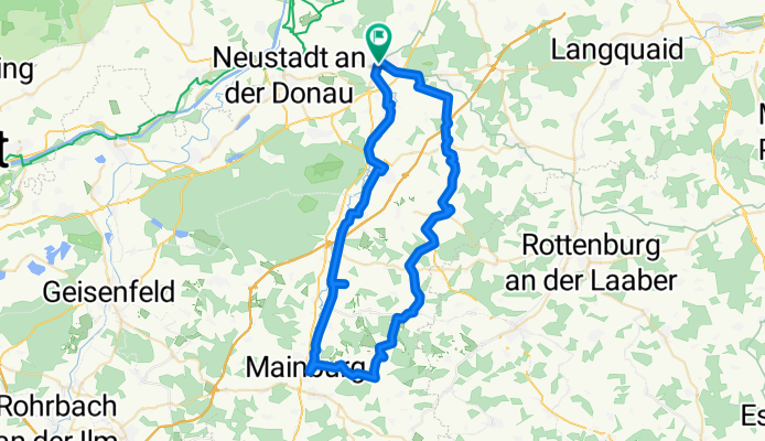 Abenstal-Holledau-Tour mit Mainburg und Attenhofen