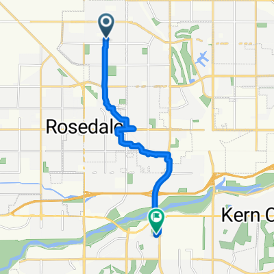 Fast ride in Bakersfield