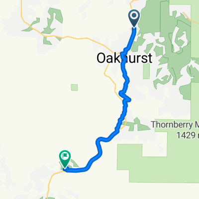 California 41 41129, Oakhurst to Pony Express Lane 46982, Coarsegold
