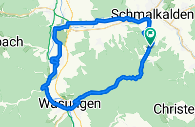Route in der Bikemap App öffnen