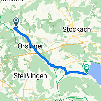 Sonnenhalde 37, Eigeltingen nach Im Gänseried 4, Bodman-Ludwigshafen