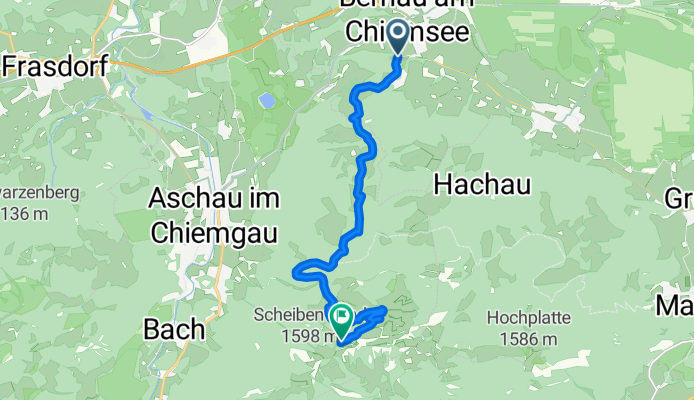 Kampenwand von Bernau 11km 930hm