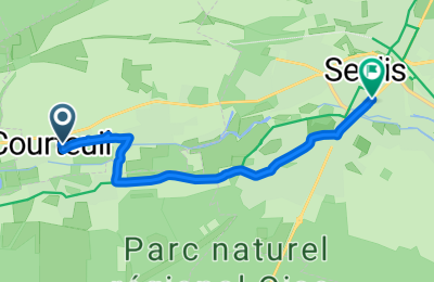 Route in der Bikemap App öffnen