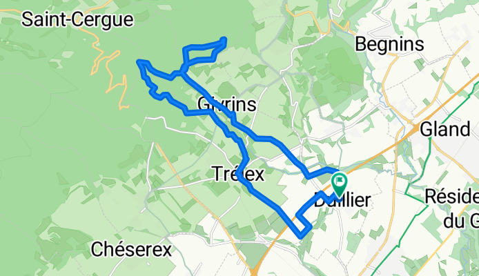 Duillier -Trelex - bas de la chevrerie