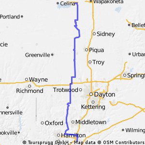West Chester to St. Marys