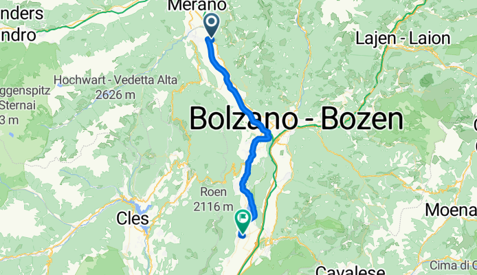 Tag 3 - Von Burgstall nach Tramin