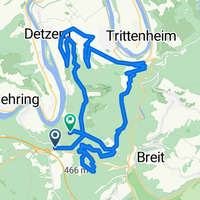 Einfache Fahrt in Pölich