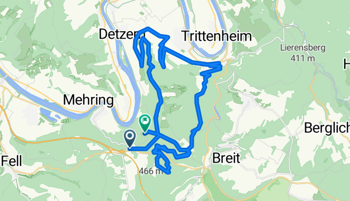 Einfache Fahrt in Pölich