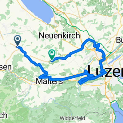 Moderate Route in Ruswil