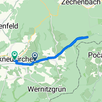 Hochgeschwindigkeitsroute in Markneukirchen