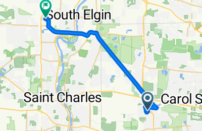 Route in der Bikemap App öffnen