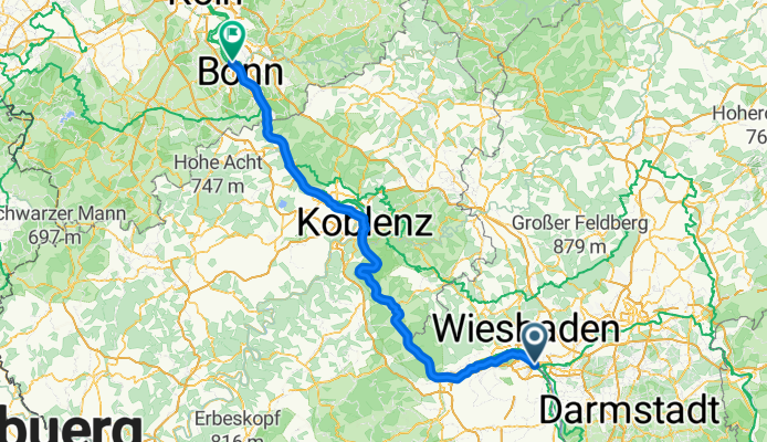 Mainz - Bingen - Koblenz