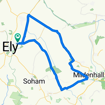 Ely to Mildenhall