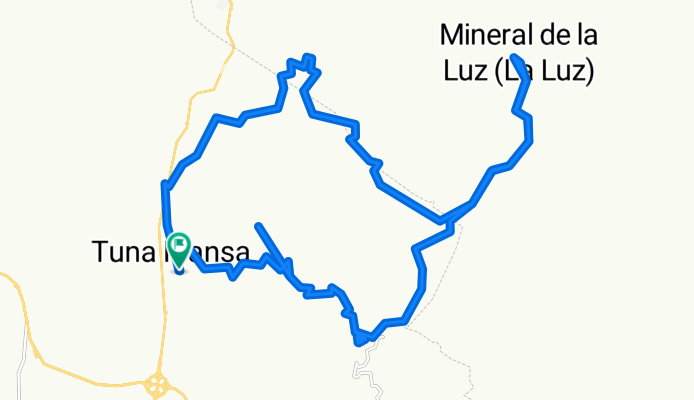Tuna mansa, cubilete, mineral de la luz, los lorensos
