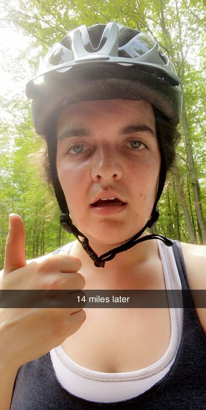 High-speed route with Mitchy in Petoskey