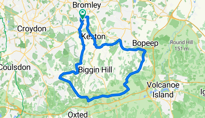 Pickhurst Pilgrims Knockhoult Pratts Bottom