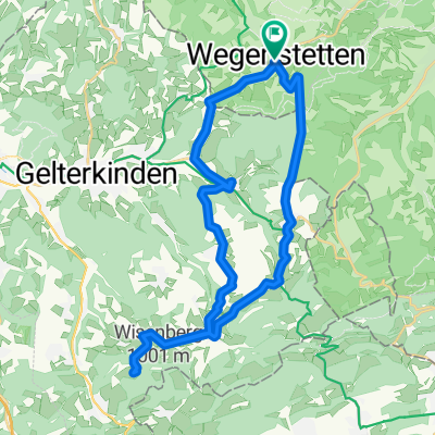 Von Wegenstetten nach Bad Ramsach und zurück