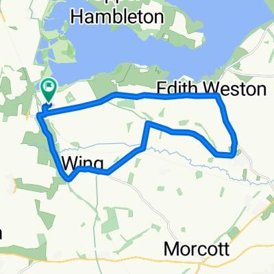 18 Priory Road, Oakham to 20 Priory Road, Oakham