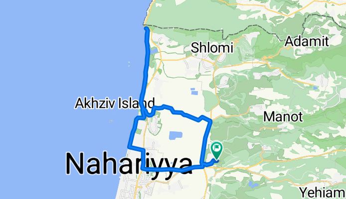 Kabri to Rosh ha Nikra