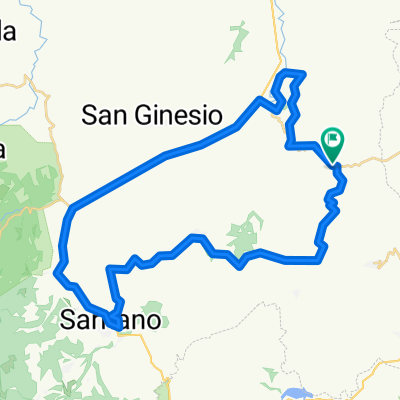 Giro a velocità lenta in Sant'Angelo in Pontano